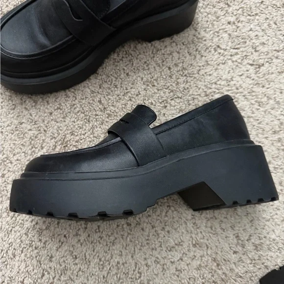 Wild Fable Black Platform Loafers - Picture 2 of 4